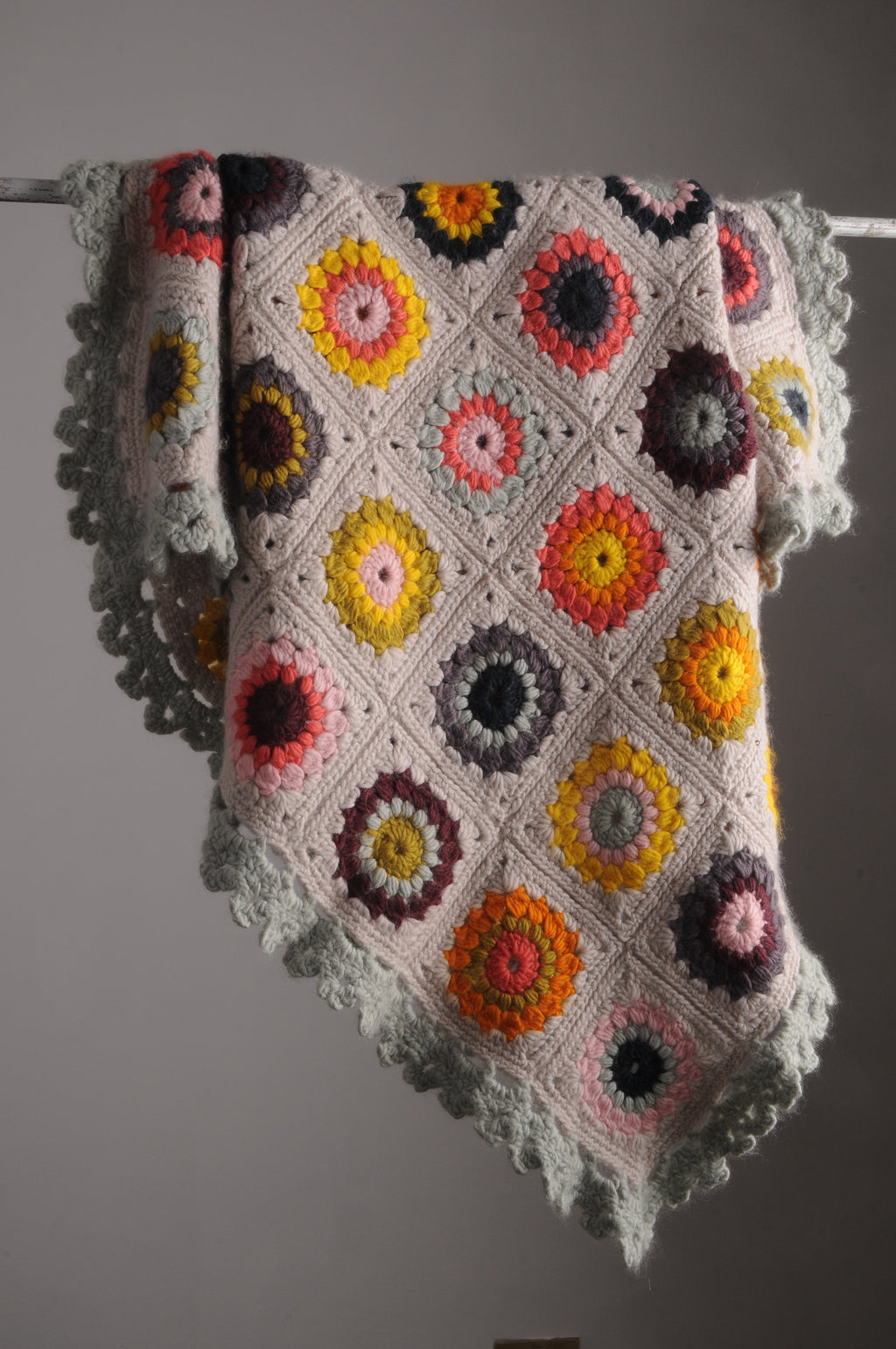 Sunburst Granny Blanket